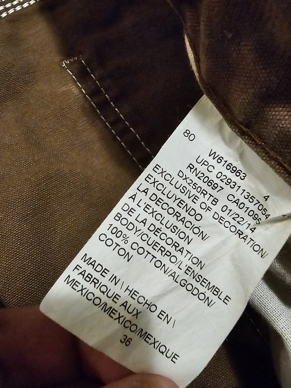 Dickies Men’s Brown Work Shorts - Utility Carpenter Style - Picture 7 of 8